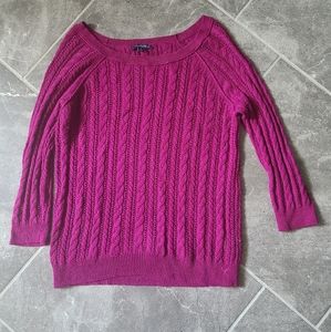 AEO Pink/Purple Sweater
